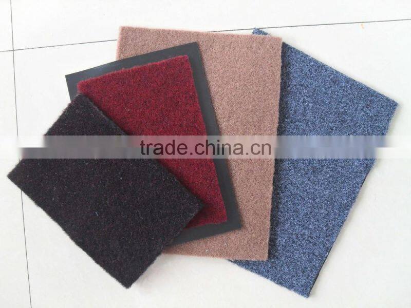 resin backing carpet Needle Punch Brush Track carpet