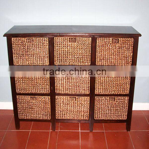 HOT Modern Beautiful Exquisite Low Price wicker wine cabinet