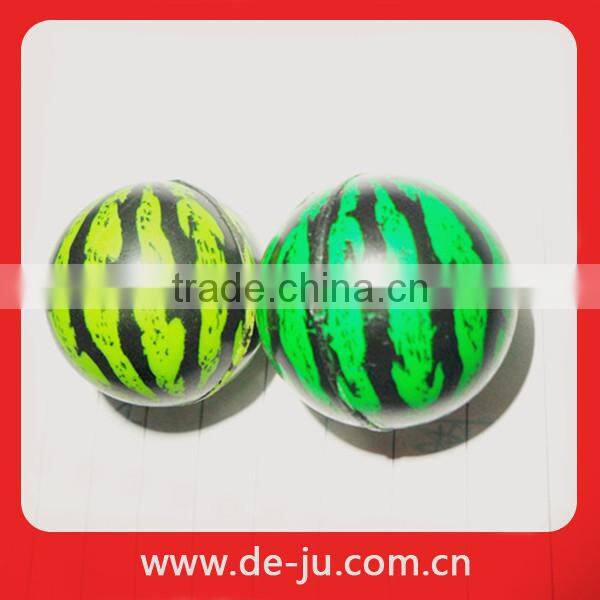 Stripe Rubber Bouncing Round Jumping Ball