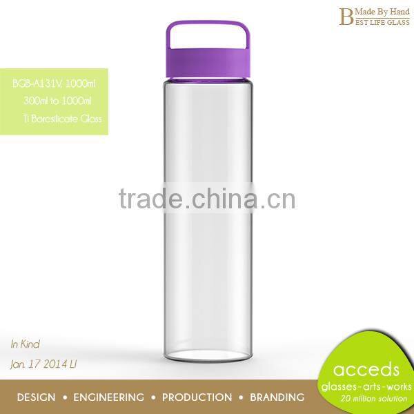 Frozen Drinking Empty Borosilicate Glass Bottle Cola and Soda