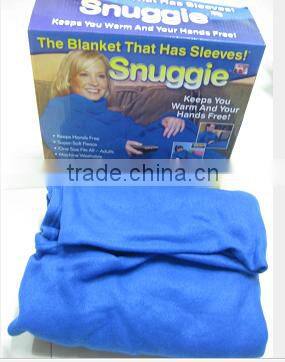 Snuggie Blanket With Sleeves/fleece blanket with sleeves/baby snuggie blanket