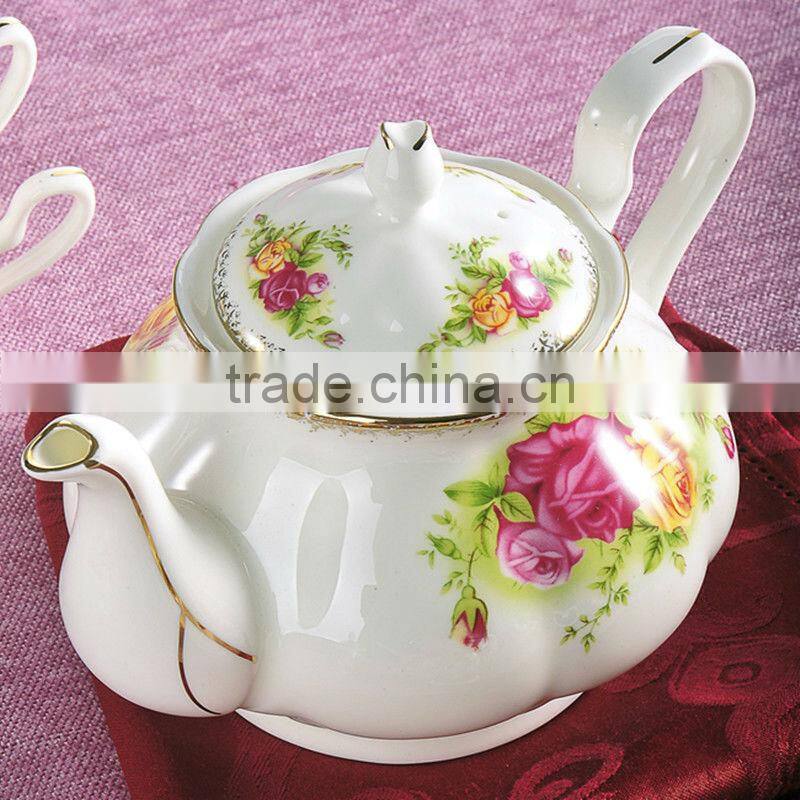 bone china porcelain/ceramic tea coffee set 22pcs /17pcs/ 15pcs
