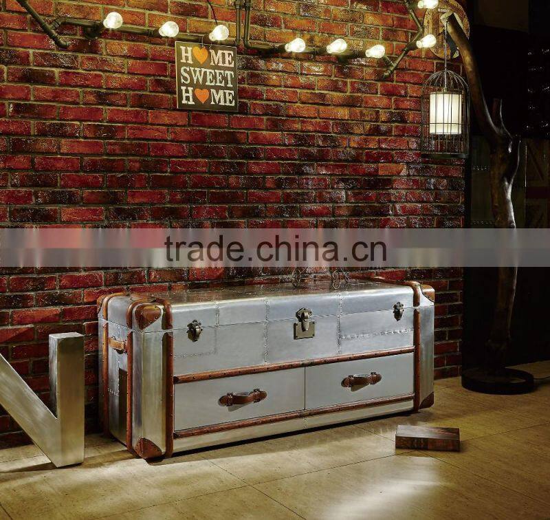 2016 antique sutcase set for living room T957#