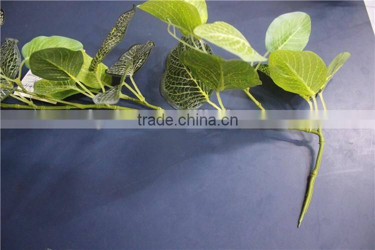 artificial rattan long leaf vines graden decoration leaf rattan