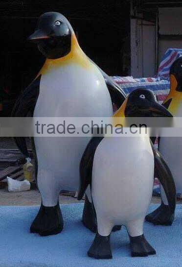 Fiberglass Penguine Statue 80cm high Resin Penguine Statue Sculpture