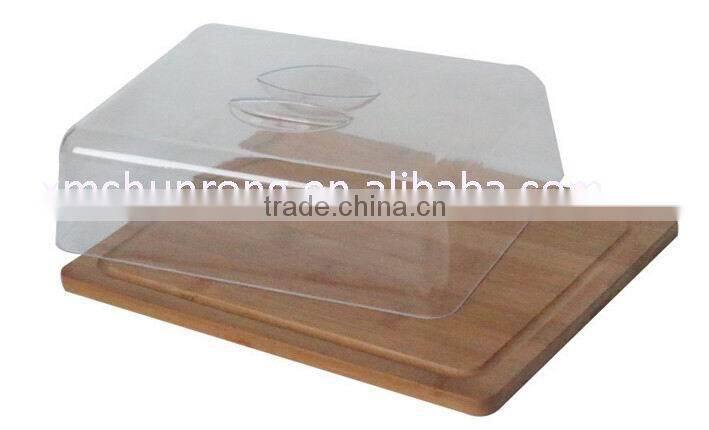 Bamboo cheese dome