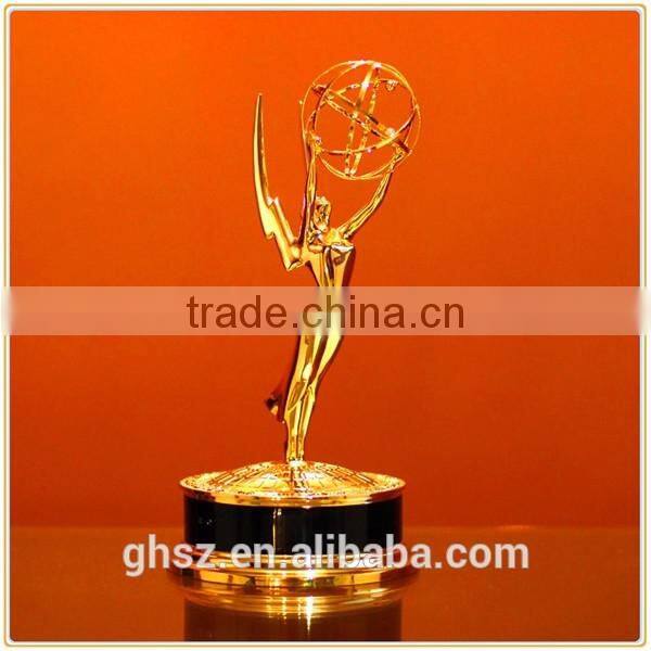 Custom 2016 Emmy Trophy metal dancing trophies