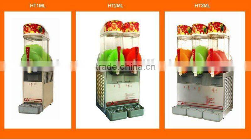 HT2ML Double flavour stainless steel slush machine,Commercail Slush machine for sale
