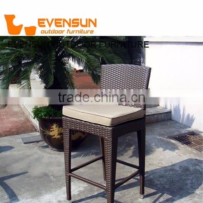 evensun rattan high back rattan bar stools cheap rattan bar stools
