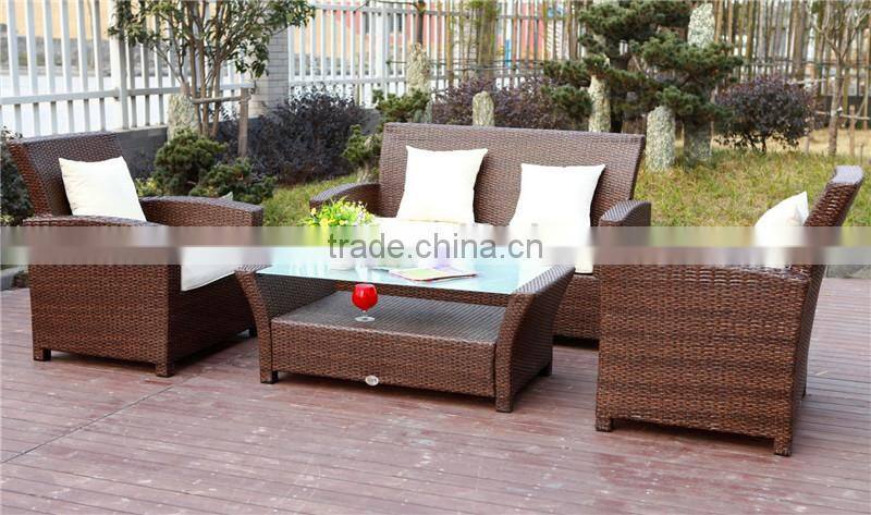 Cheap outdoor rattan furniture rattan sofa