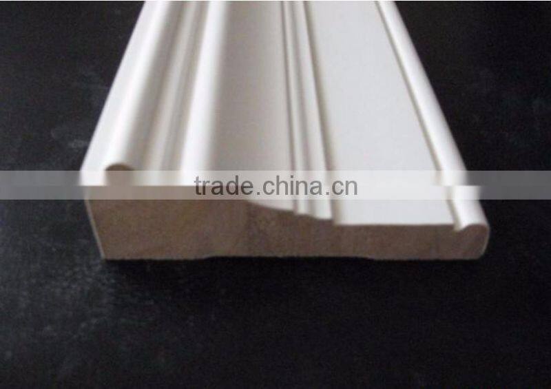primed decorative mdf skirting board