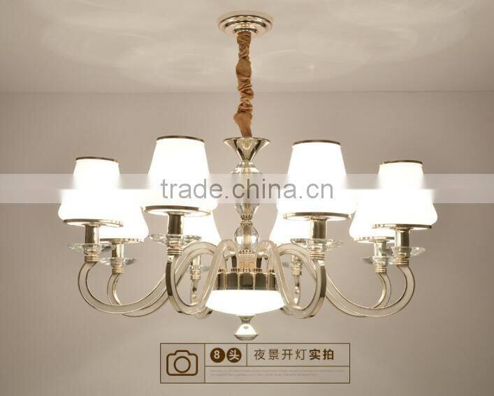 M968 Momoda decorations European simple Crystal modern living room bedroom lighting chandelier pendant lamp