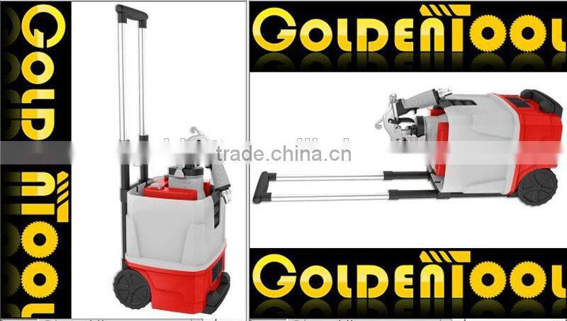 1200w Professional Double Tube Trolley Power Painting Sprayer Electric Paint Spray Gun
