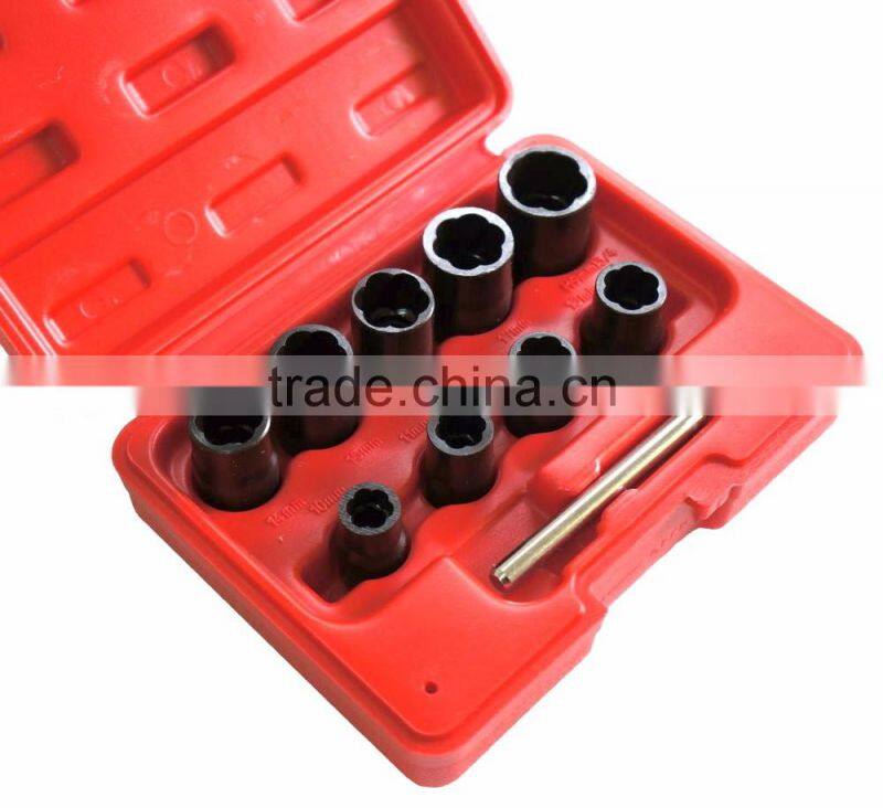 Professional 10PC 3/8" Twist Socket Set With Punch
