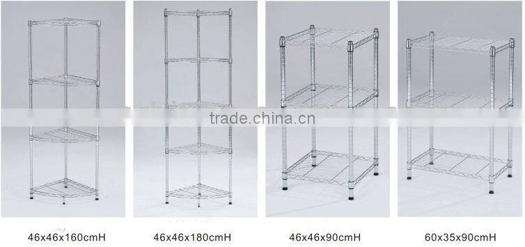 Durable adjustable book display stand, storage rack, metal magazine shelf