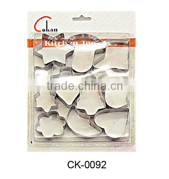 Christmas Series Stainless Steel Cookie Moulds CK-0092