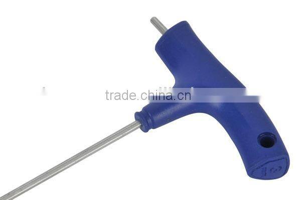 2IN1 CRV Torx and Hex tip T-handle hex wrench