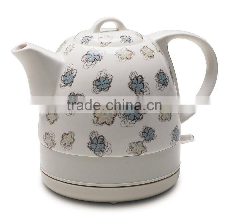 flower tea kettle electrical ceramic kettle