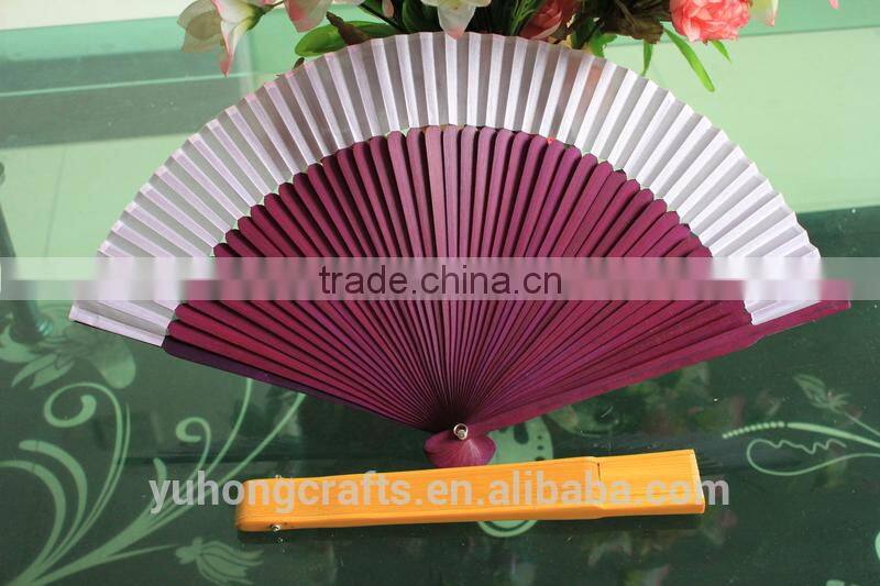 High quality Japanese silk hand fans for dance
