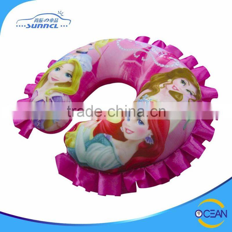Customized Cartoon Pattern Kids Travel Neck Pillow