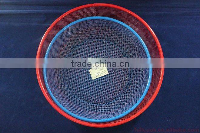 Colorful rounded shape food basket, fruit basket, vegetable basket