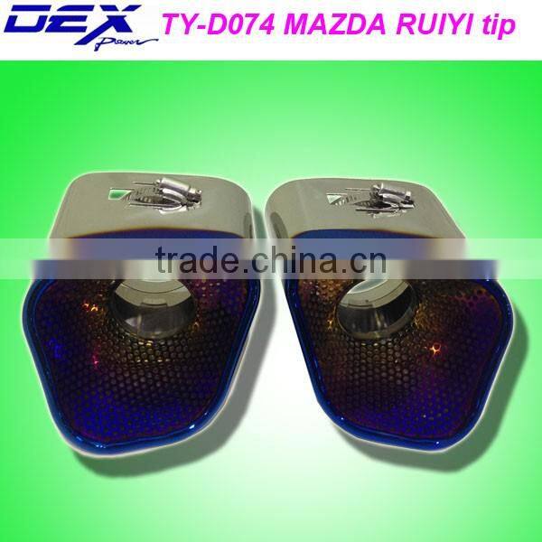 high quality auto part exhaust muffler for japanese car tip