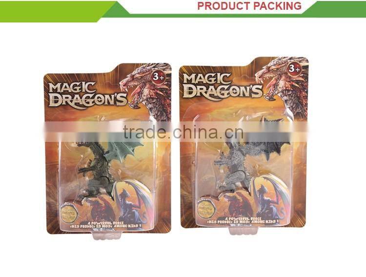 Wholesale assemble toys plastic dragon action figure parts