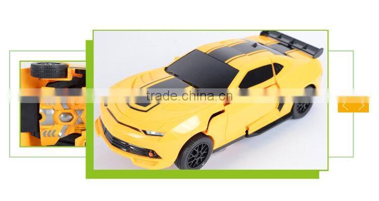 Wholesale 2.4g radio control deformation tobot transforming robot toy