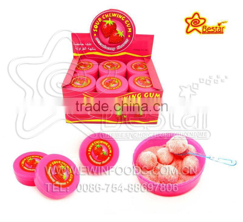 Fruit Flavor Mini Sour Chews Candy