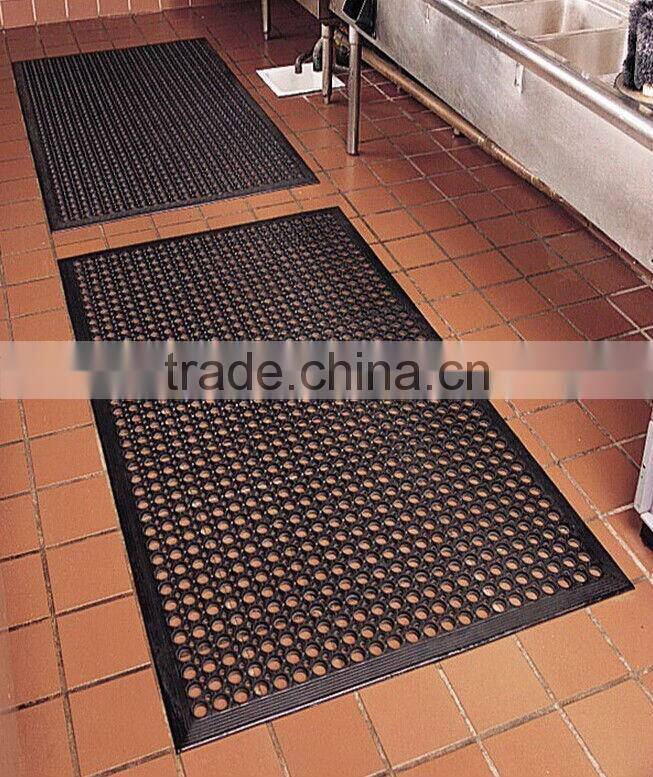 anti-slip rubber floor mat anti-fatigue mat