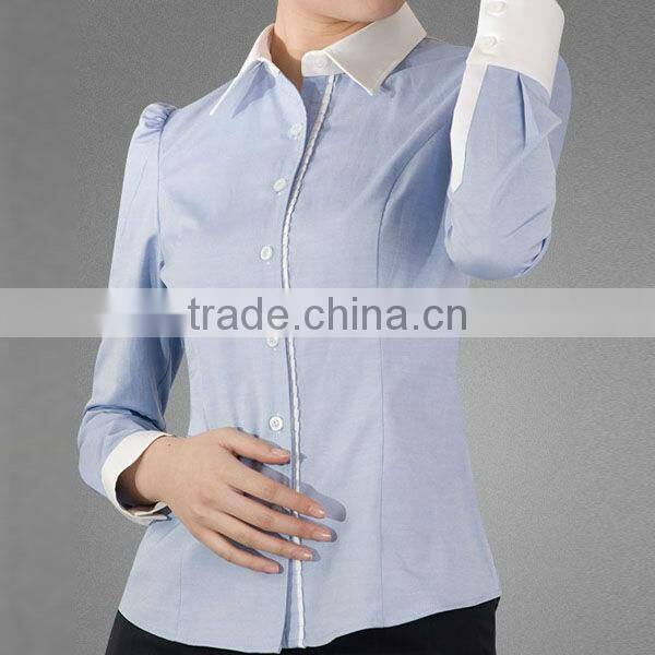 formal long sleeve shirt for women