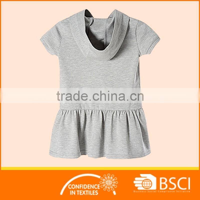 Babies Kids Dress With Hood Fancy Sports Dress