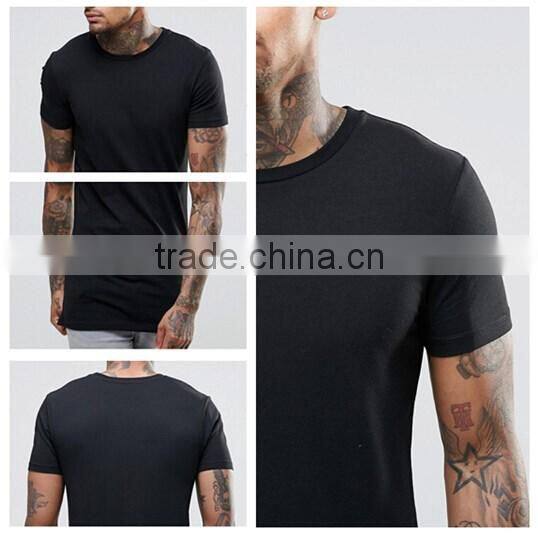 custom tall tee longline t shirt elongated t shirt