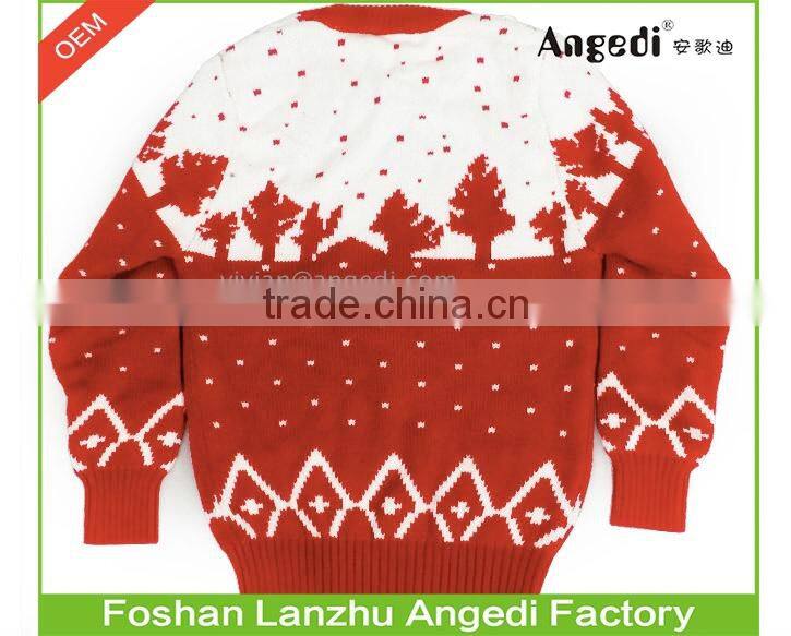 2016 fashion Christmas apparel knitted Xmas jumper children winter Wool Knitted Christmas Jumpers
