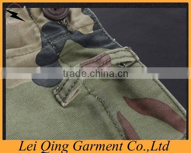 Autumn mens military camo heavy duty cargo pants