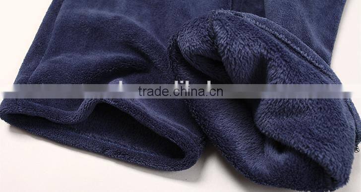 100% cotton mirco velvet pyjama trousers