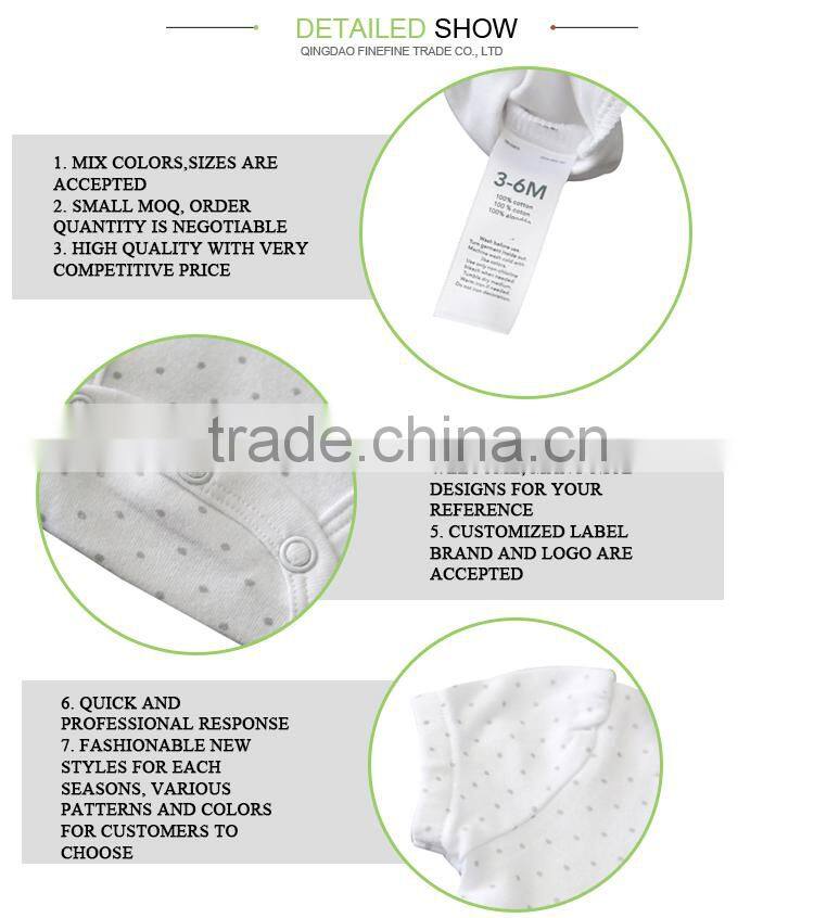 Wholesale Baby Bodysuit 2017 Fashion Baby Clothes Romper Baby Clothes