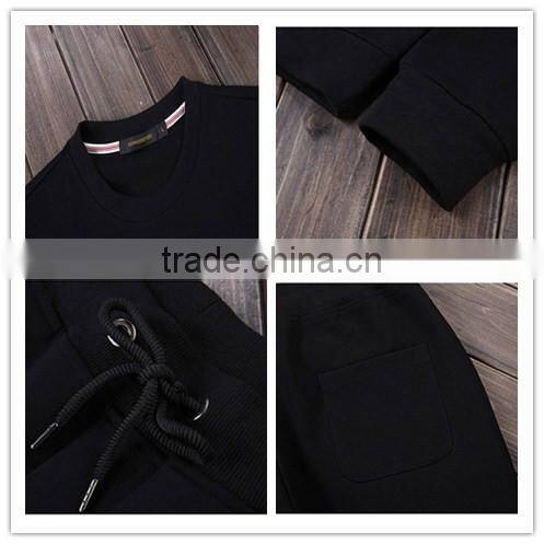 2015 new style sweatshirt without hood for adult men