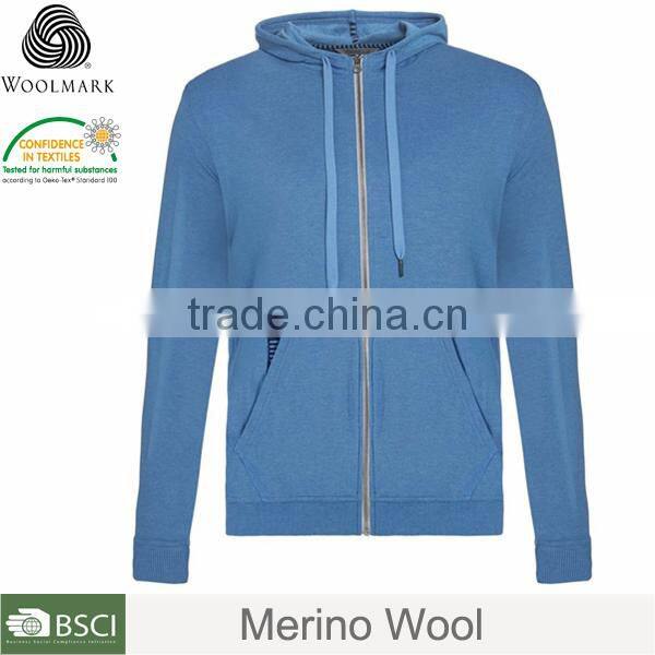 Men hooded sweatshirt zipper jacket cardigan sweatshirt