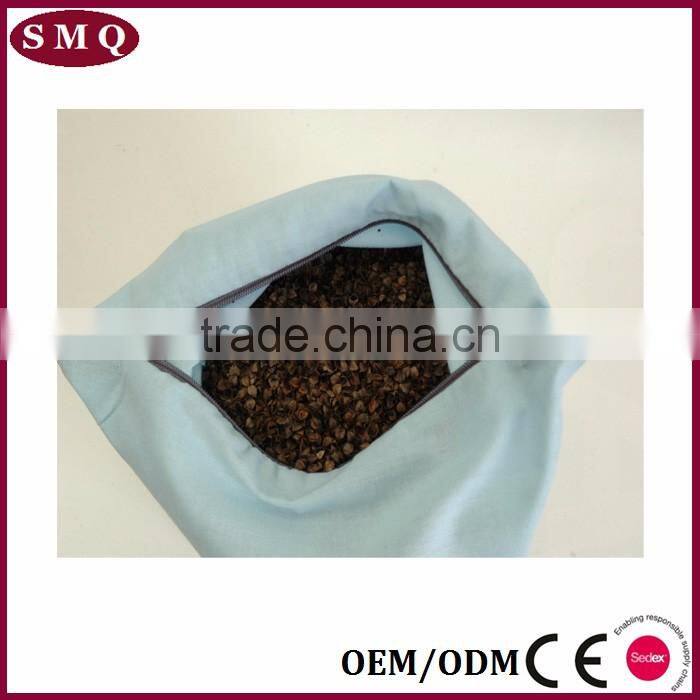 medical heated neck pillow filled with polystyrene beads