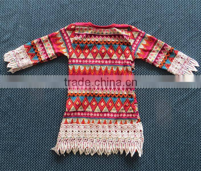 LY-105 new spring dress mom and daughter dress family clothing boutique new arrival