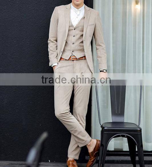 High quality & best workmanship & handsome korean suit for men