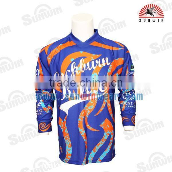 custom sublimation motor racing jersey
