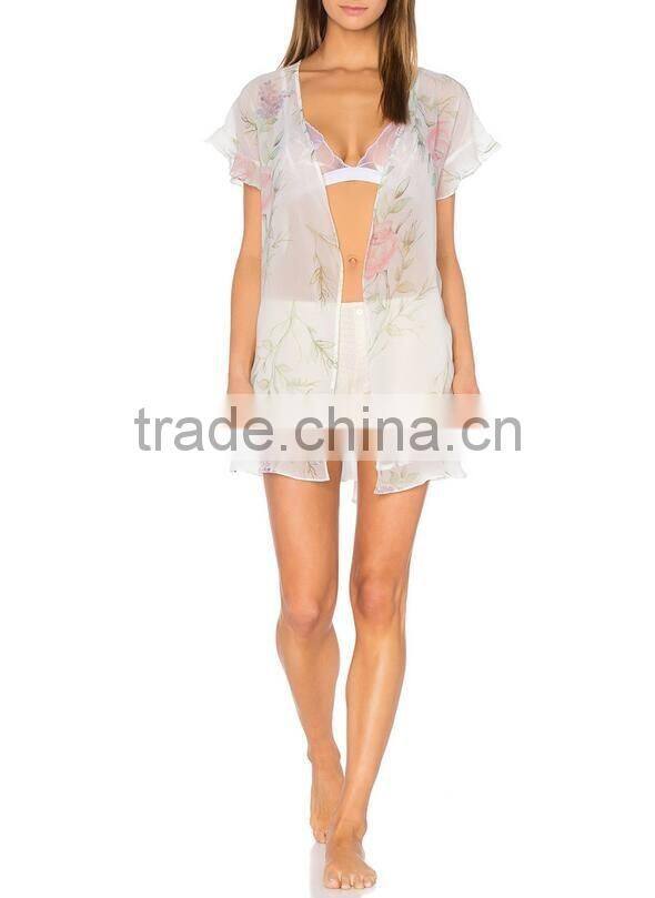 Two pieces top bottom cheap sexy pajamas women homewear