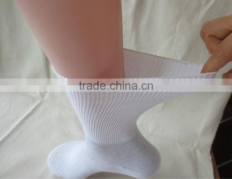 unit black and white socks promotional custom sock unisex diabetic socks