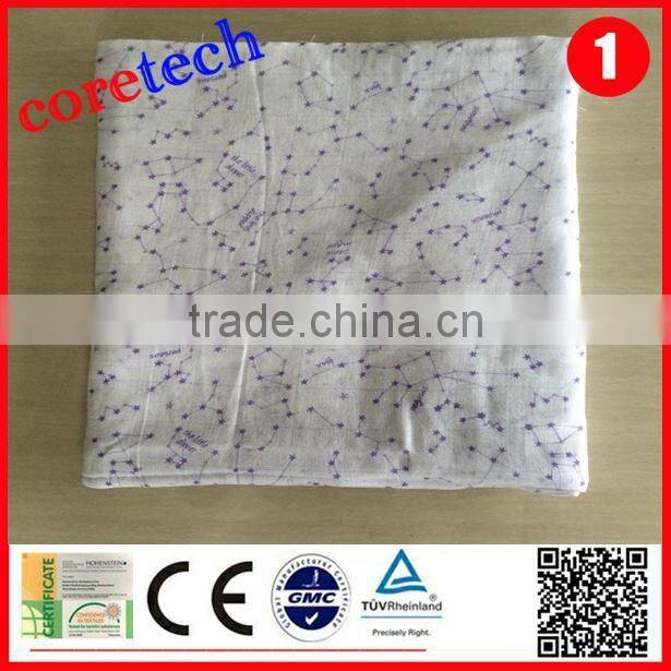 Hot sale organic muslin swaddle blanket factory