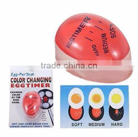 Brand New Wholesale Price Color Changing Eggtimer Clock Perfect Boiled for Eggs Kitchen Cook Tool factory sale