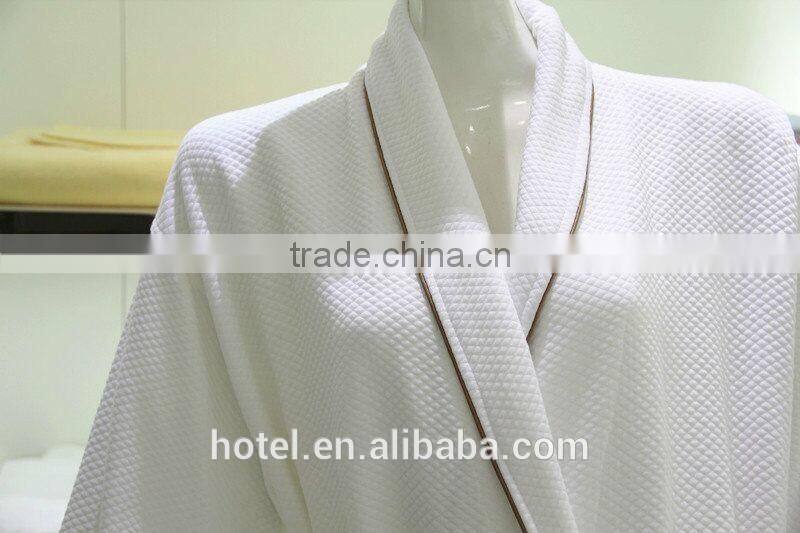 High Quality Waffle Knitted Bath Robe
