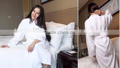 Good quality 100% cotton soft and comfortable terry bathrobe