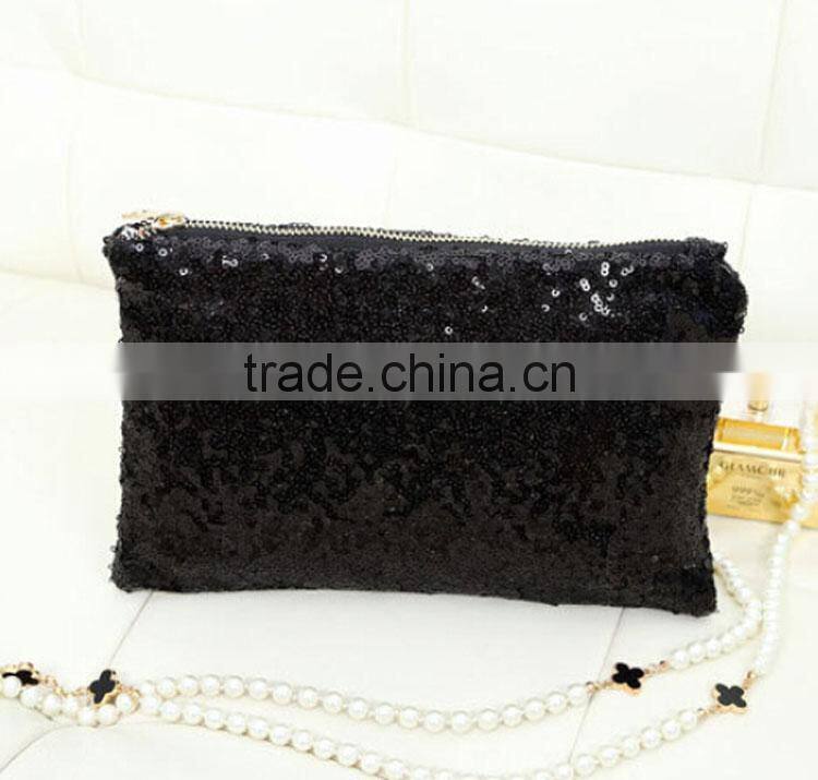 9 Colors Stock !! Bling Sequin evening party clutch bags
